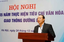 Ông Nguyễn Hồng Trường, nguyên Thứ trưởng Bộ Giao thông vận tải. (Ảnh: TTXVN)