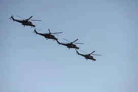 [Video] Trực thăng Nga tiêu diệt mục tiêu chớp nhoáng