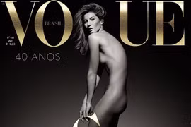 Siêu mẫu Gisele Bundchen khỏa thân kỷ niệm 20 năm làm nghề