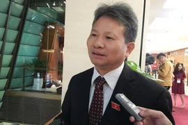 Đại biểu Đỗ Văn Sinh, Ủy viên thường trực Ủy ban Kinh tế Quốc hội. (Ảnh: Mạnh Hùng/Vietnam+)