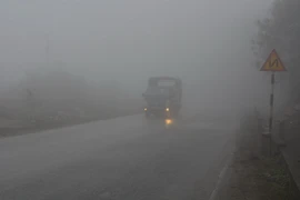 Sơn La: Xuất hiện sương mù dày đặc gây ảnh hưởng giao thông