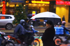 Miền Bắc đón không khí lạnh tăng cường gây mưa về đêm
