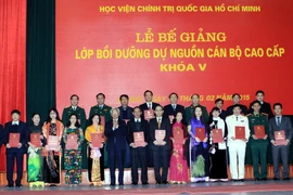 Bồi dưỡng cán bộ nguồn cao cấp đáp ứng yêu cầu nhiệm vụ của Đảng