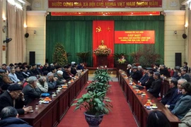 Tri ân sự đóng góp của cán bộ lão thành với phát triển Thủ đô