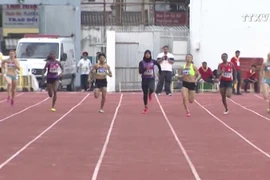 Vận động viên Lê Tú Chinh đã xuất sắc giành huy chương vàng nội dung chạy 200m nữ của Giải điền kinh trẻ châu Á với thành tích 23,94 giây