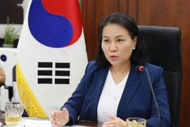 Bộ trưởng Thương mại Hàn Quốc Yoo Myung-hee - ứng cử viên cho vị trí Tổng Giám đốc WTO. (Ảnh: Yonhap/TTXVN)