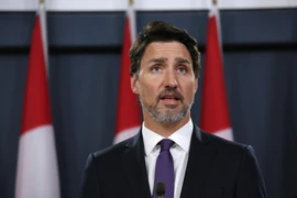 Thủ tướng Canada Justin Trudeau. (Ảnh: AFP/TTXVN)
