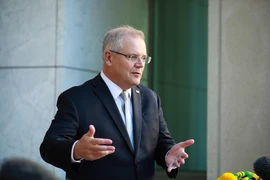 Thủ tướng Australia Scott Morrison. (Ảnh: THX/TTXVN)