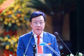 Ông Phạm Xuân Thăng được bầu làm Bí thư Tỉnh ủy Hải Dương khóa XVII. (Ảnh: Phương Hoa/TTXVN)