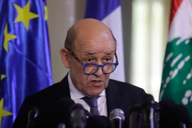 Ngoại trưởng Pháp Jean-Yves Le Drian. (Ảnh: AFP/TTXVN)