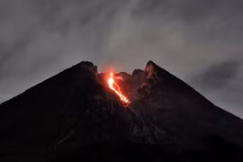Núi lửa Merapi. (Nguồn: express.co.uk)