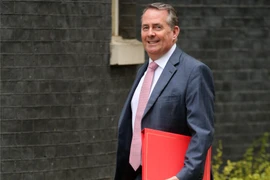 Cựu Bộ trưởng Thương mại Anh Liam Fox - ứng cử vị trí Tổng giám đốc WTO. (Ảnh: AFP/TTXVN)