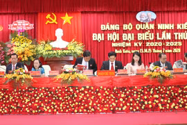 Quang cảnh đại hội. (Ảnh: Ngọc Thiện/TTXVN)