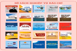 Bộ sách về nghiệp vụ báo chí gồm 26 đầu sách