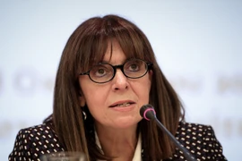 Bà Ekaterini Sakellaropoulou đã trở thành nữ Tổng thống đầu tiên của Hy Lạp. (Nguồn: rte.ie)