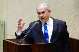 Thủ tướng Israel Benjamin Netanyahu. (Ảnh: AFP/TTXVN)