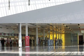 Cảnh vắng vẻ tại sân bay ở Canberra, Australia, ngày 16/3/2020, trong bối cảnh dịch COVID-19 lan rộng. (Ảnh: THX/TTXVN)