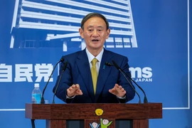 Tân Thủ tướng Nhật Bản Yoshihide Suga. (Ảnh: AFP/TTXVN)