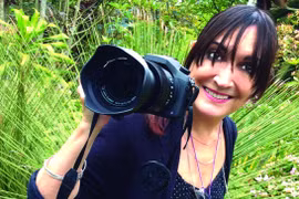 Nhiếp ảnh gia Colombia Monika Heran. (Ảnh: Sergio Dow)
