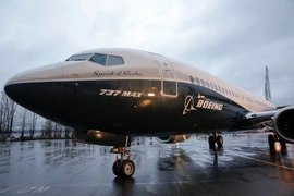 Máy bay 737 MAX của Boeing tại nhà máy ở Renton, Washington, Mỹ. (Ảnh: AFP/TTXVN)