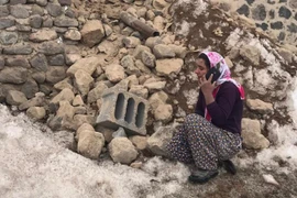 Trận động đất mạnh 5,7 độ xảy ra ở khu vực biên giới Thổ Nhĩ Kỳ-Iran. (Nguồn: Getty Images)