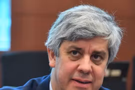 Chủ tịch Eurogroup Mario Centeno.( Ảnh: AFP/TTXVN)