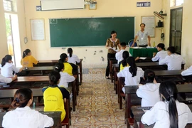 Thí sinh tham dự kỳ thi tốt nghiệp THPT 2020. (Ảnh: Văn Đạt/TTXVN)