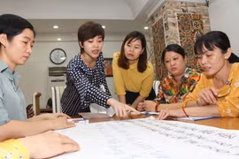 Các đại biểu tham gia thảo luận tại hội thảo. (Ảnh: Hồng Thái/TTXVN)