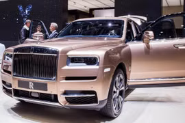 Mẫu xe Rolls-Royce Cullinan tại Triển lãm ôtô quốc tế Geneva 2019. (Nguồn: Getty)