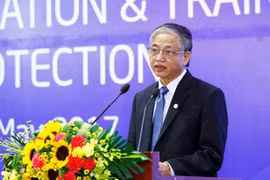 Thứ trưởng Bộ Lao động-Thương binh và Xã hội Doãn Mậu Diệp. (Ảnh: Vietnam+)