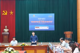 Họp báo cung cấp thông tin về chương trình Vinh quang Việt Nam năm 2019. (Ảnh: PV/Vietnam+)