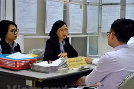Phỏng vấn tuyển dụng lao động. (Ảnh: Vietnam+)