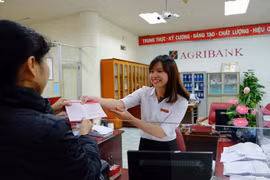 Giao dịch tại Agribank. (Nguồn: Agribank)