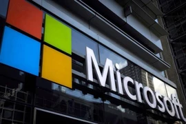 Logo của Microsoft. (Ảnh: REUTERS/TTXVN)