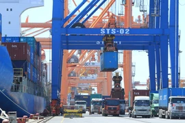 Trong quý 1 có 8 mặt hàng xuất khẩu vượt 1 tỷ USD. (Ảnh: Vietnam+)