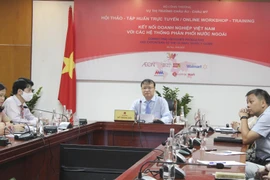 Thứ trưởng Đỗ Thắng Hải phát biểu tại hội nghị. (Ảnh: Đức Duy/Vietnam+)