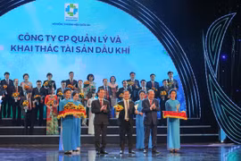 Doanh nghiệp thuộc Petrovietnam đạt Thương hiệu Quốc gia năm 2020. (Ảnh: Vietnam+)