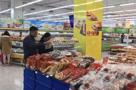 Thành phố Hà Nội đã lên phương án đáp ứng đủ nguồn cung các mặt hàng thiết yếu. (Ảnh: Đức Duy/Vietnam+)