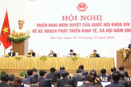Hội nghị Chính phủ với địa phương từ ngày 28/12 đến 29/12. (Ảnh: TTXVN)