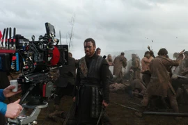 Một cảnh quay trong bộ phim Macbeth.