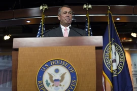 Chủ tịch Hạ viện Mỹ John Boehner. (Nguồn: AFP/TTXVN)