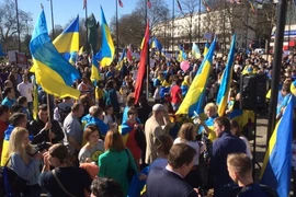 Người dân Ukraine biểu tình phản đối tăng giá dịch vụ ở Kiev