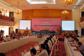 Quang cảnh buổi hội thảo. (Ảnh: Quốc Việt/Vietnam+)