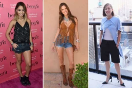 [Photo] Ngắm các sao nữ gợi cảm và cá tính với quần shorts