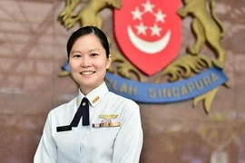 Nữ quân nhân đầu tiên của Singapore được phong hàm cấp tướng. (Nguồn: straitstimes.com)