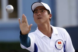 Đội tuyển petanque Việt Nam là những người vất vả nhất ở kỳ Đại hội năm nay. (Ảnh minh họa: Phạm Kiên/TTXVN)