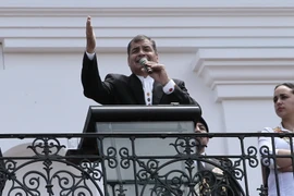 Tổng thống Ecuador Rafael Correa. (Nguồn: AFP/TTXVN)