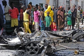 Đánh bom xe nhằm vào nhà hàng gần Phủ tổng thống Somalia