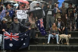 Bùng phát xô xát trong các cuộc tuần hành trên khắp Australia