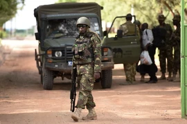 Binh sỹ Kenya. (Nguồn: AFP/TTXVN)